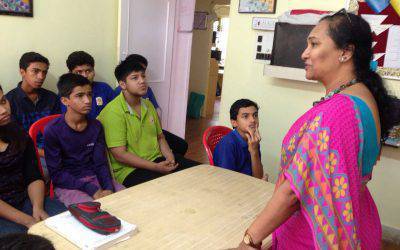 Interaction with Vedas academy ‘s students on 28 July 2015