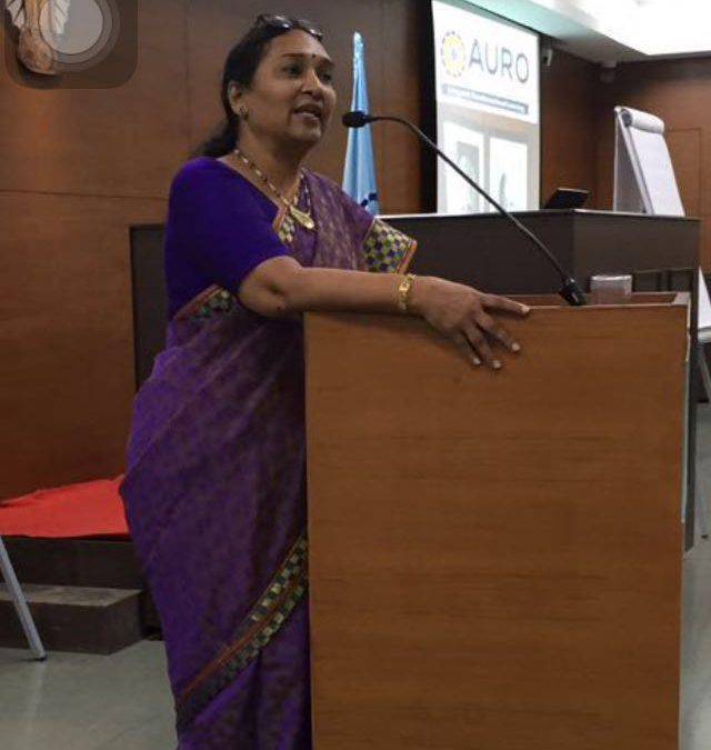 Orientation Speaker at At Auro University Surat on “Social Responsibility of a student ” on 19/07/16